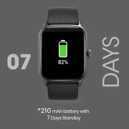 ZEBRONICS Zeb-Fit Me Smartwatch (Black Strap, Free Size) ZEBRONICS Zeb-Fit Me Smartwatch (Black Strap, Free Size)